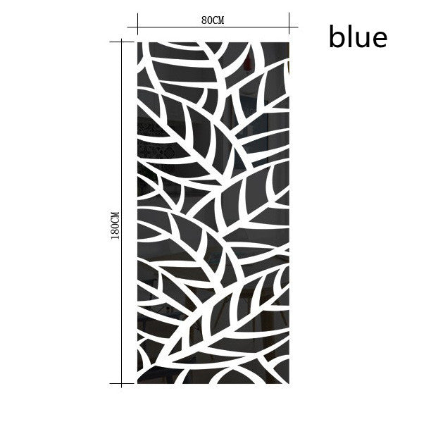 Plant Pattern Self-adhesive Mirror Modern Living Decoration