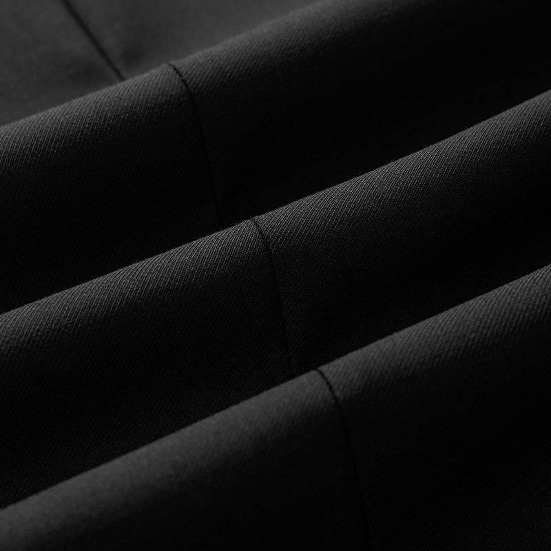 Chaqueta de traje pequeña informal de dos botones a la moda para hombre