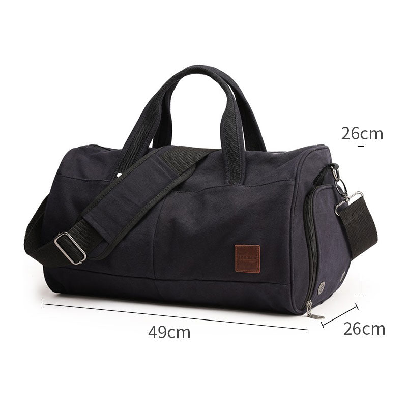 Men's And Women's Large Capacity Dry And Wet Separation Gym Bag