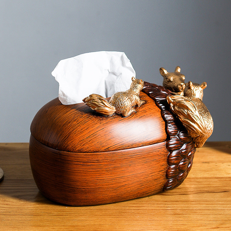 Home Living Room Creative Cute Light Luxury Paper Box