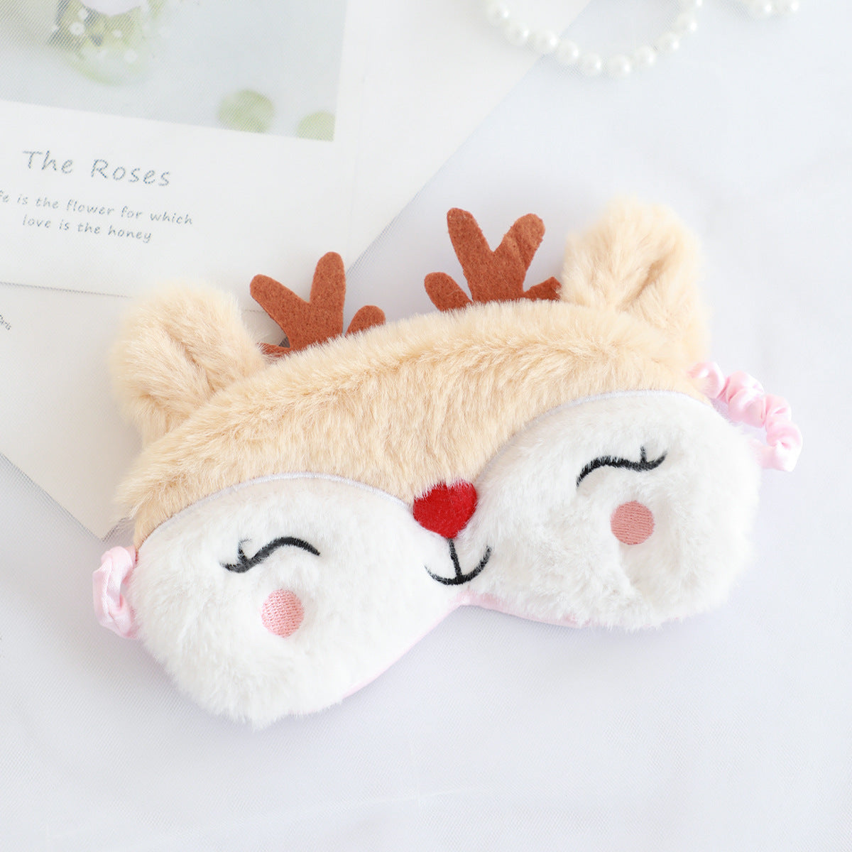 Love Elk Plush Home Warm Slippers