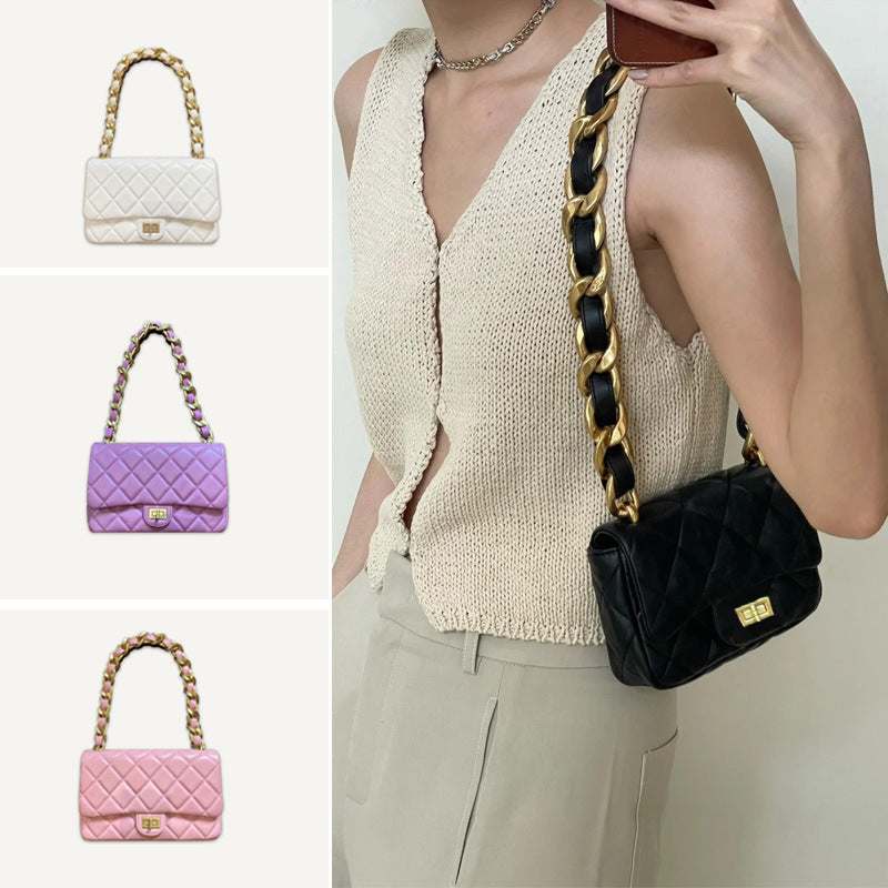 Nuevo bolso para axilas de mujer con fragancia pequeña de gama alta para mujer