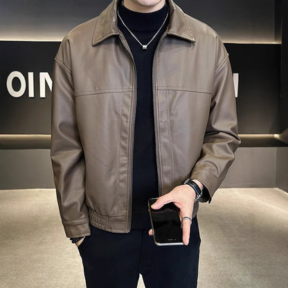 Slim-fit Trendy High-grade Pu Shuai Motorcycle