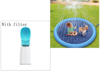 Slip Splash Pad For Kids And Pet Dog Pool Summer