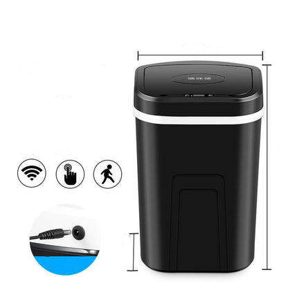 Household Living Room Bathroom Automatic Smart Sensor Trash Can