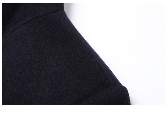 Abrigo De Lana Hombres Otoño E Invierno Hombres De Mediana Edad