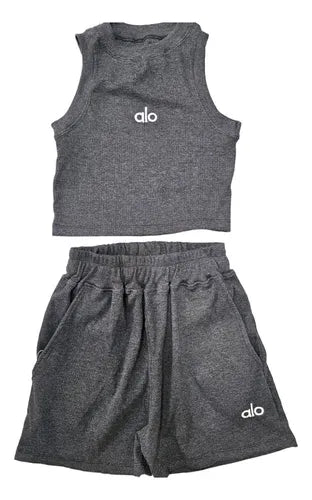 Conjunto Deportivo Crop Short ALO