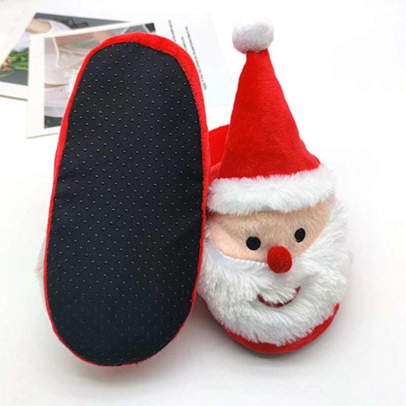 Zapatillas de Papá Noel Zapatillas de alce Piel para el hogar