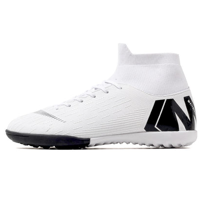 Men's Plus Size Soccer Shoes High Top AG Spikes