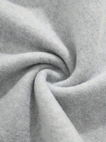 Women's Hoodie Light Gray Pullover Australian Surfing Pattern