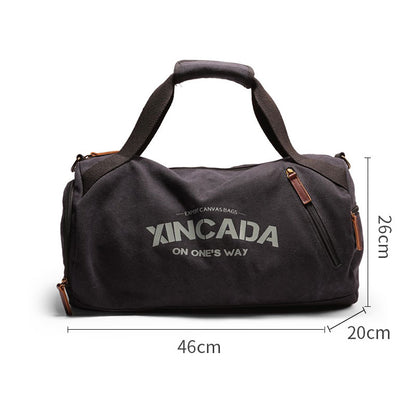 Men's And Women's Large Capacity Dry And Wet Separation Gym Bag