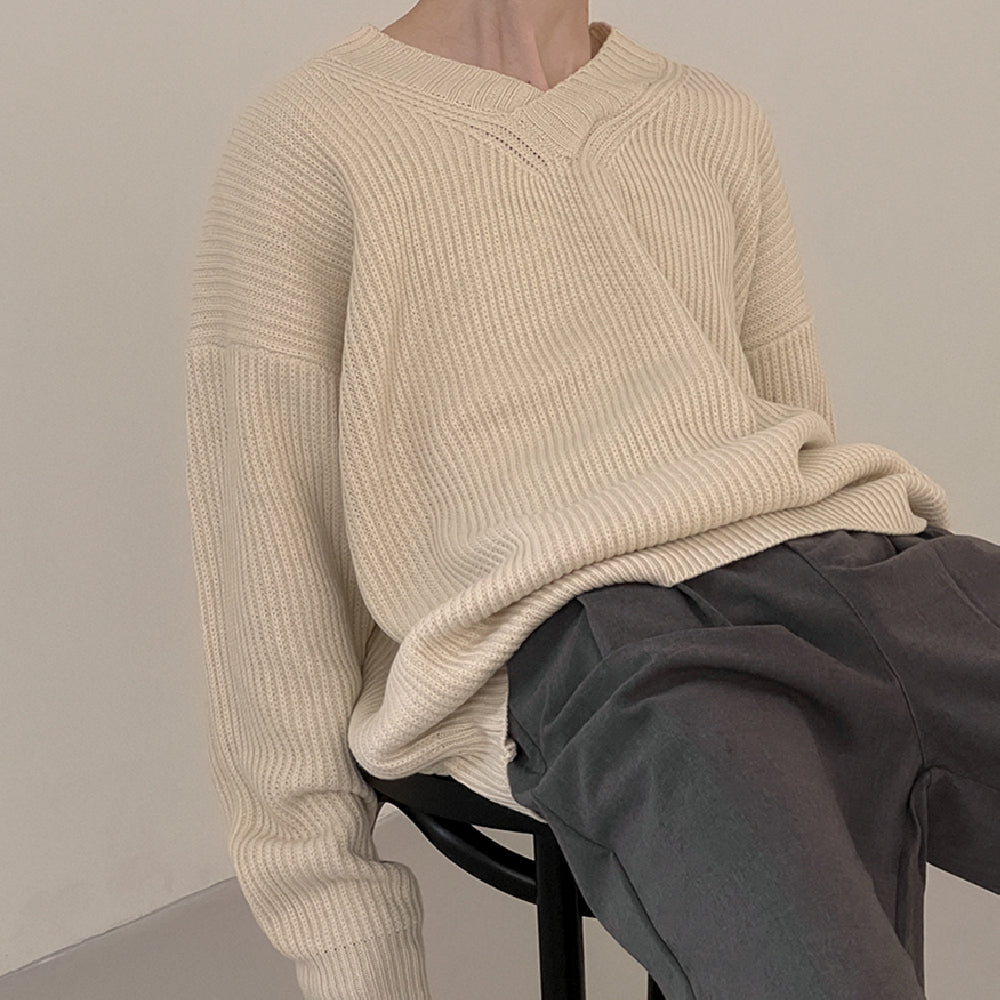 Fashion V-neck Sweater