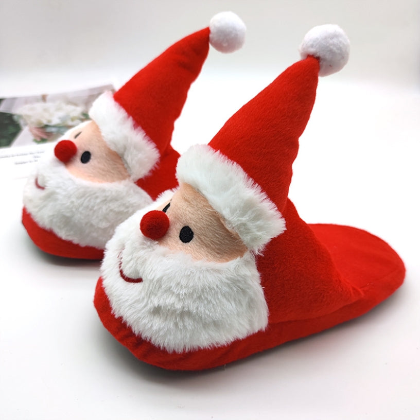 Zapatillas de Papá Noel Zapatillas de alce Piel para el hogar