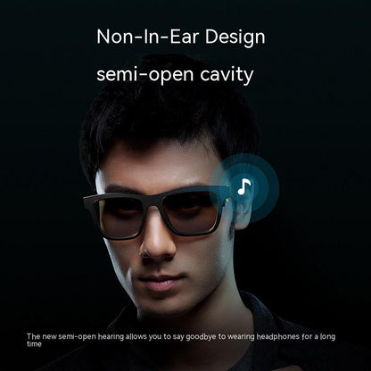 Smart Glasses Black Technology Headset Bluetooth Sunglasses