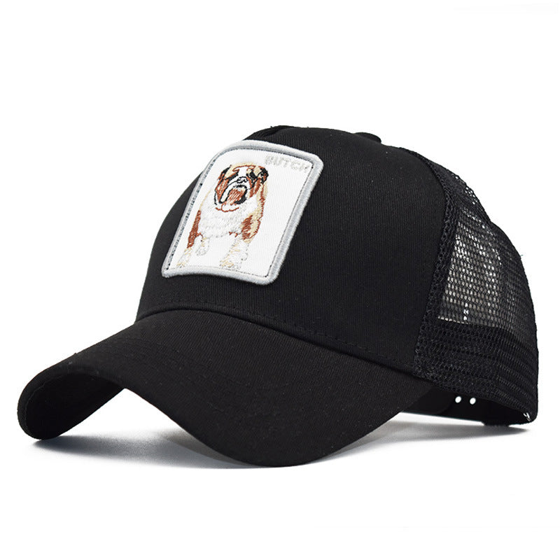 Animal Embroidery Net Cap Baseball