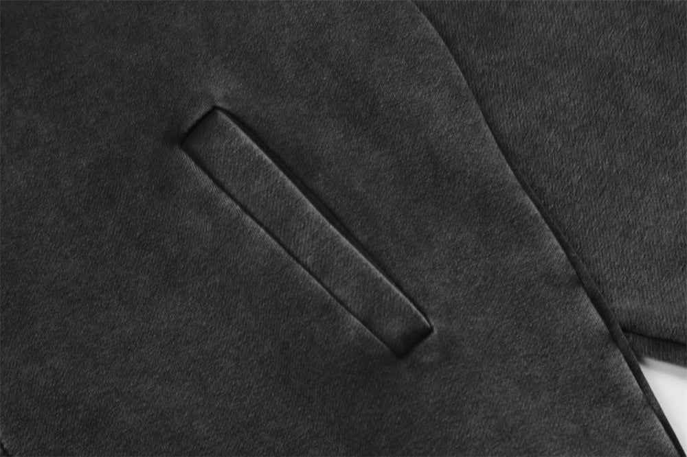 Washed Old Hooded Jacket For Men