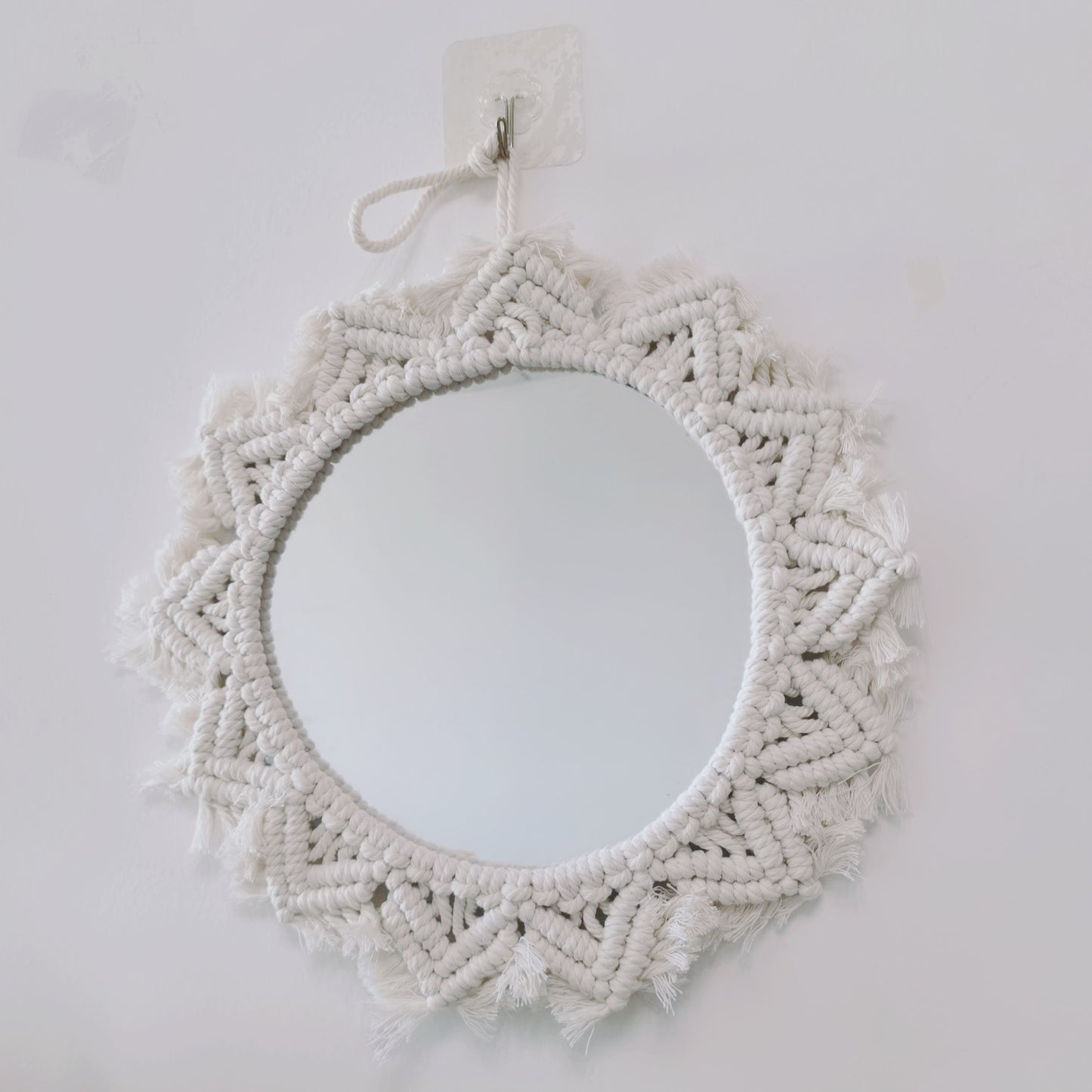 Woven Decorative Mirror Creative Homestay Decoration