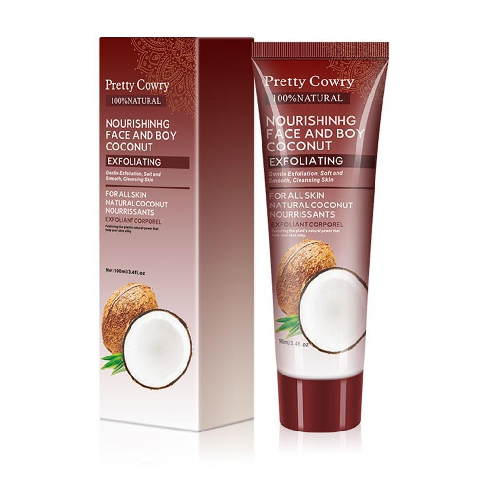 Pepino Coco Papaya Crema Gel Exfoliante Facial 100ml Limpieza Corporal