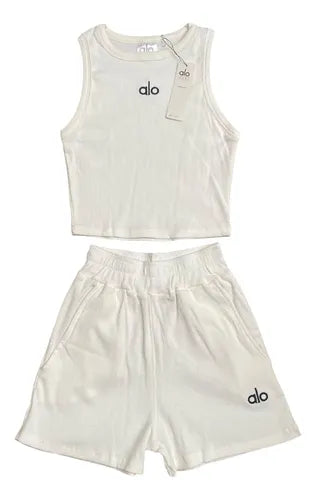 Conjunto Deportivo Crop Short ALO