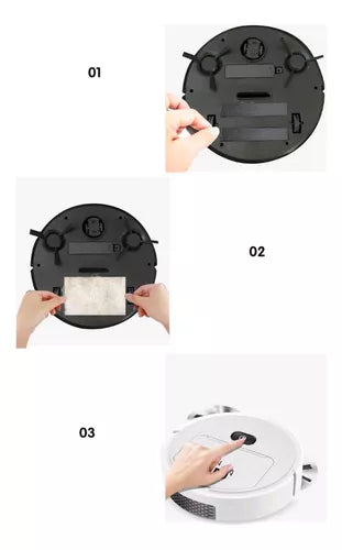 Aspiradora Robot Aspirador Trapeadora Robot Automático