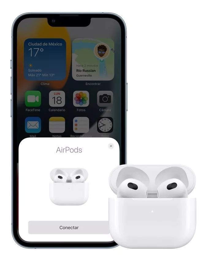 Apple AirPods (3ª generación) con caja de carga 