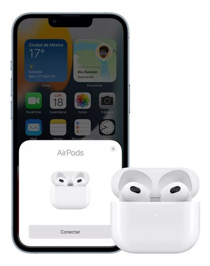 Apple AirPods (3ª generación) con caja de carga